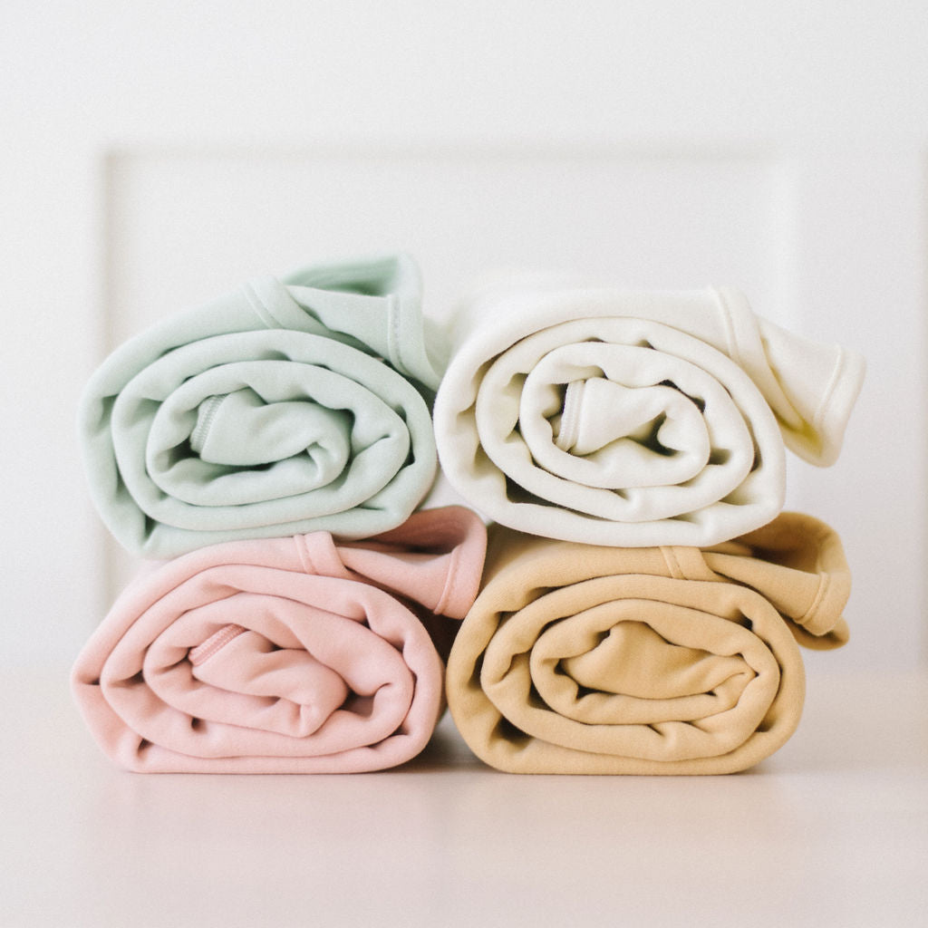 Organic Pre-folded Swaddle - Daffodil