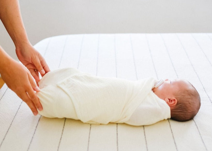 Organic Pre-folded Swaddle - Muslin