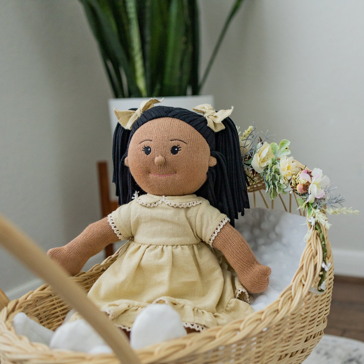 The Clementine Collective knitted doll Penelope