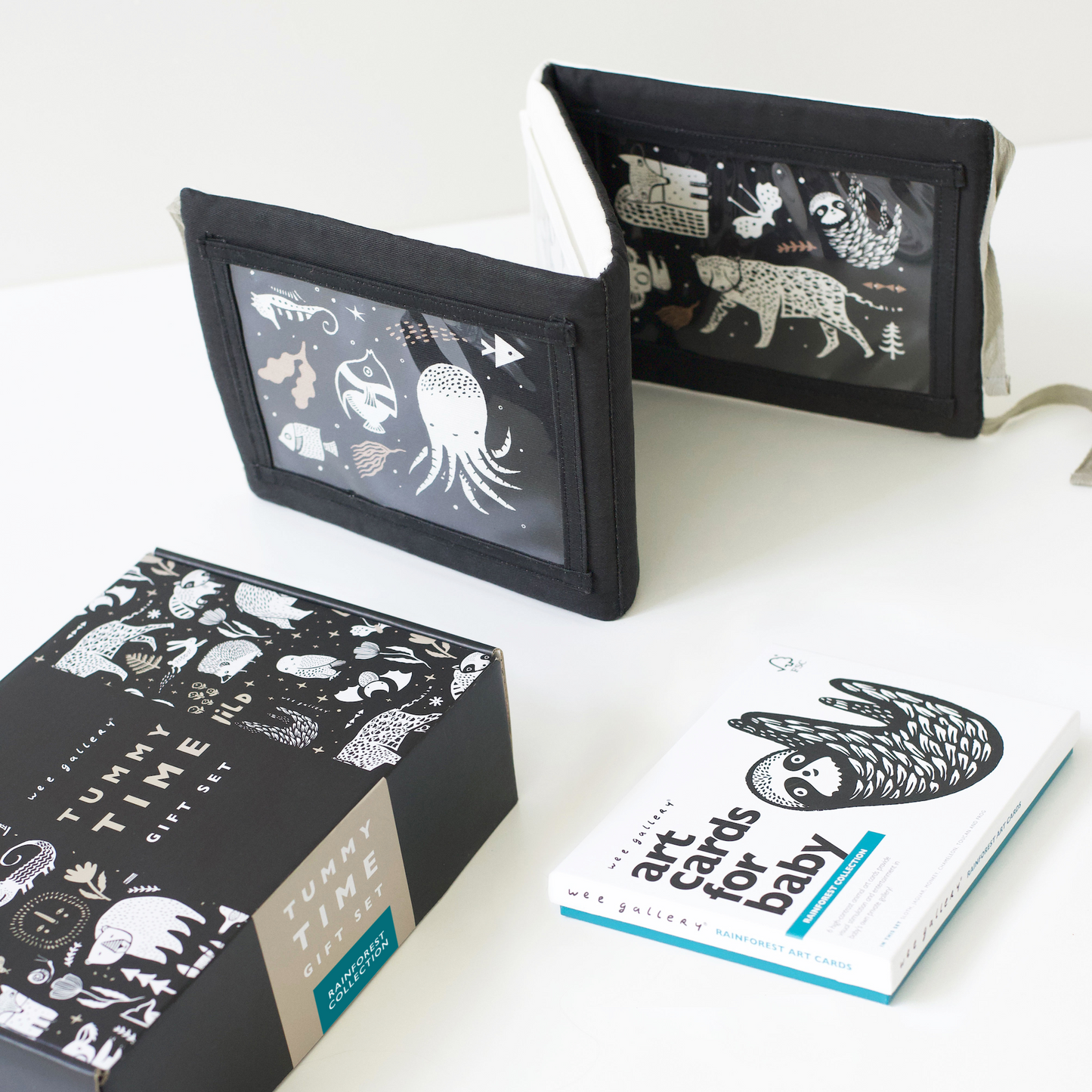Tummy Time Art Bundle with Gift Box