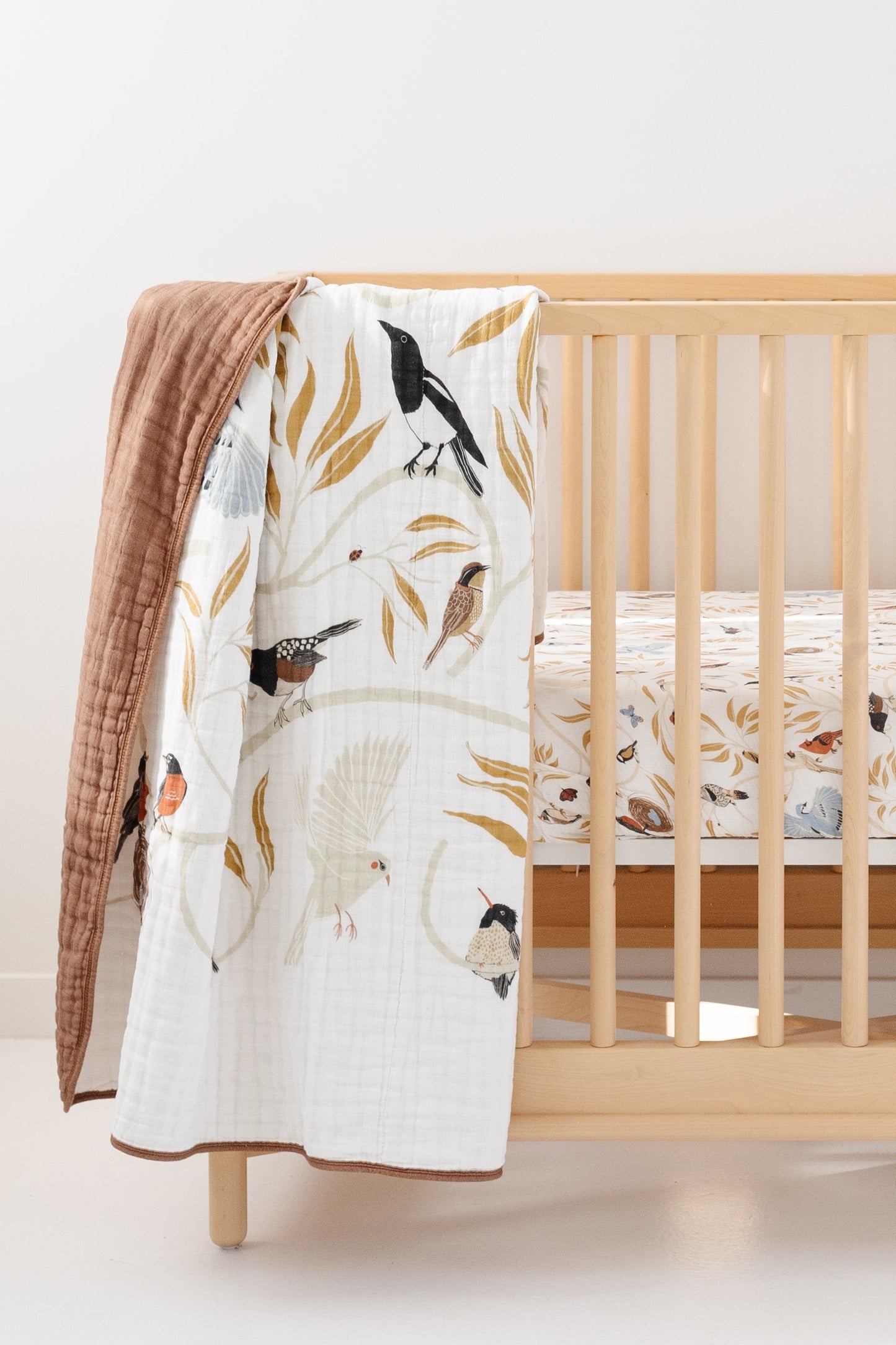 For the Birds Crib Quilt