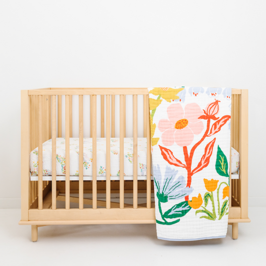 Cottage Garden Crib Quilt