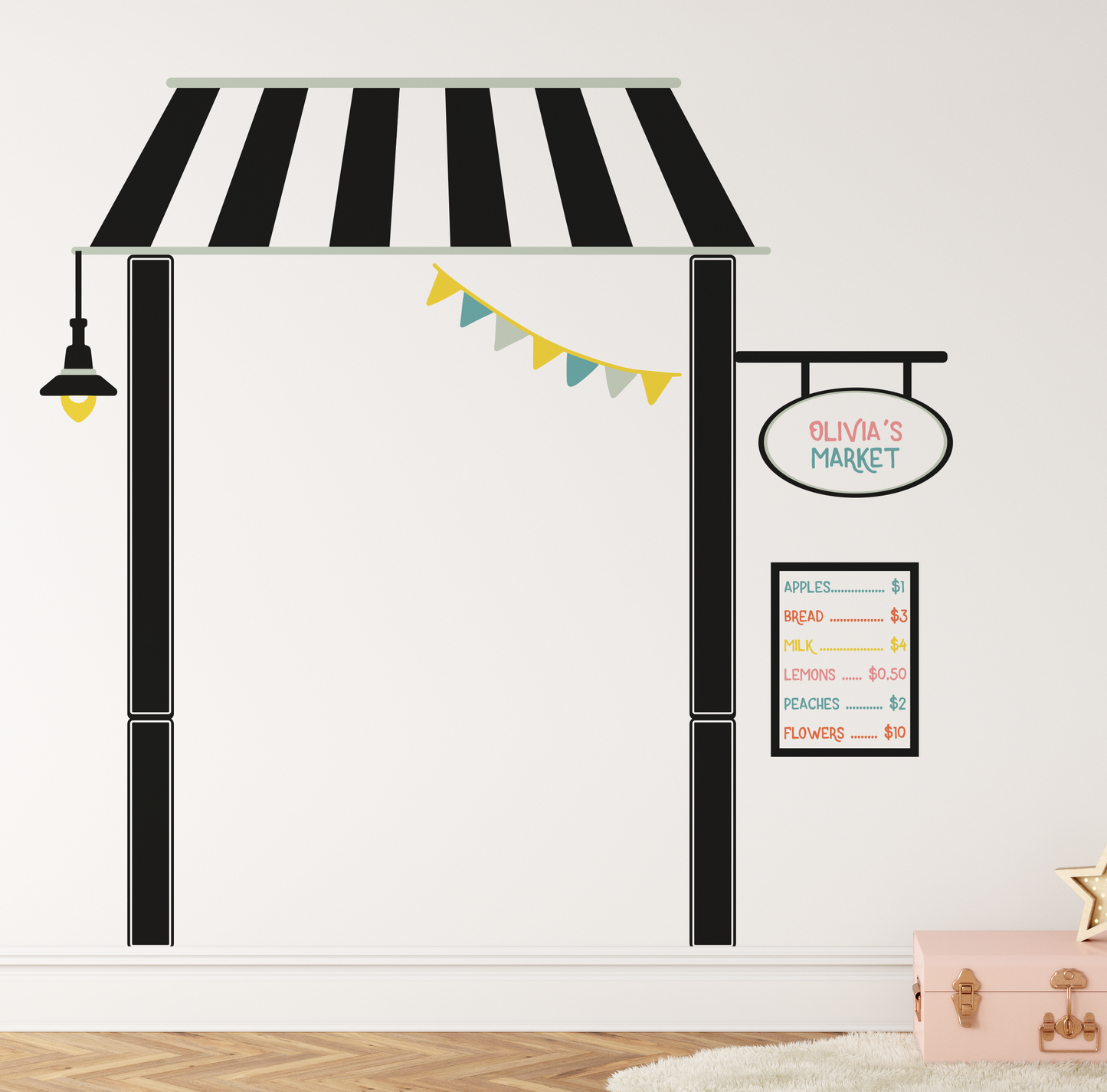 Farmers Market Wall Decal Set