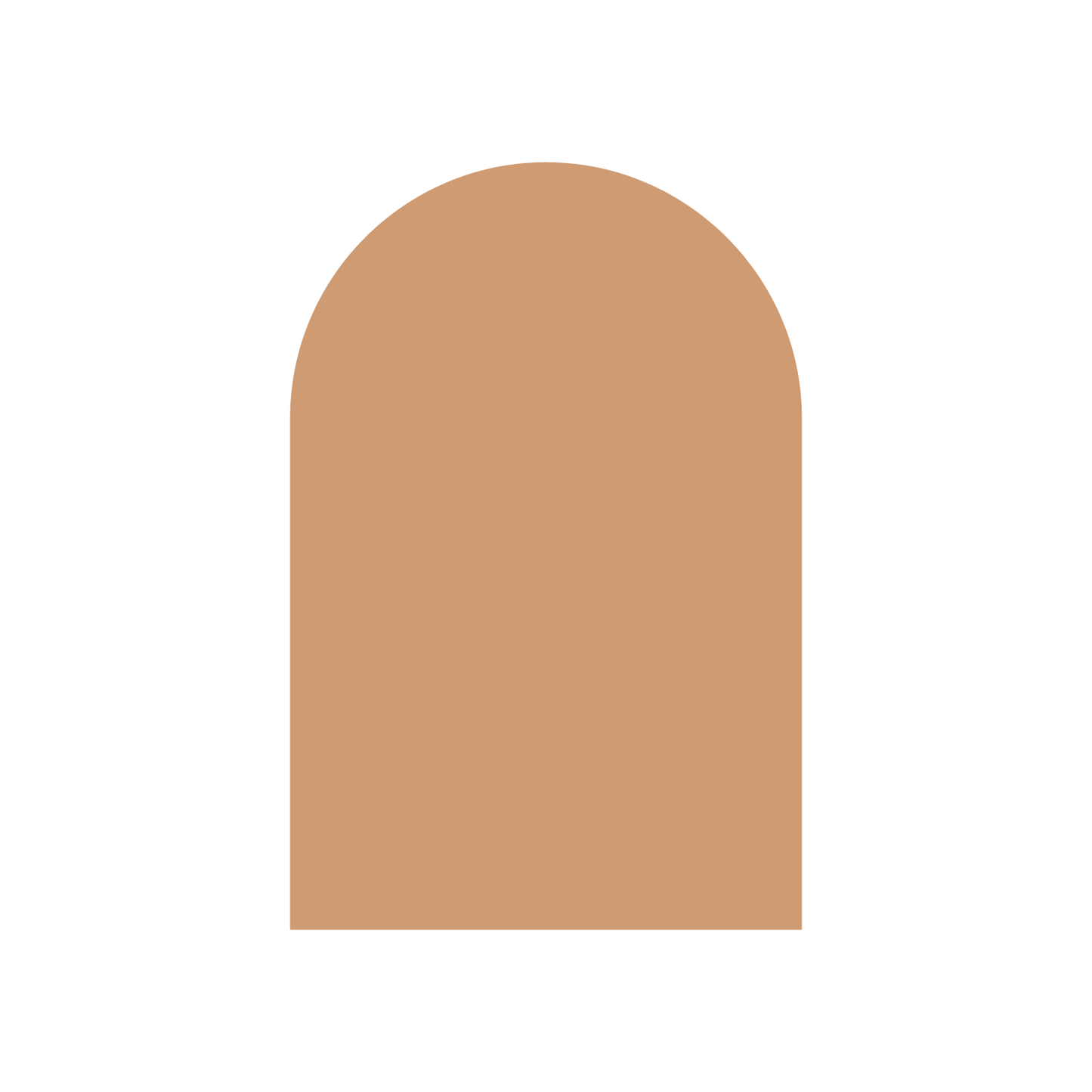 Mini Solid Arch Wall Decal